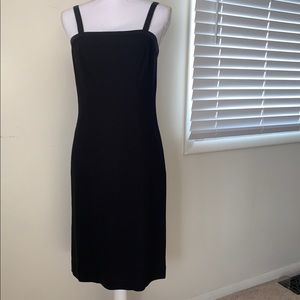 Black Casual Corner Dress
